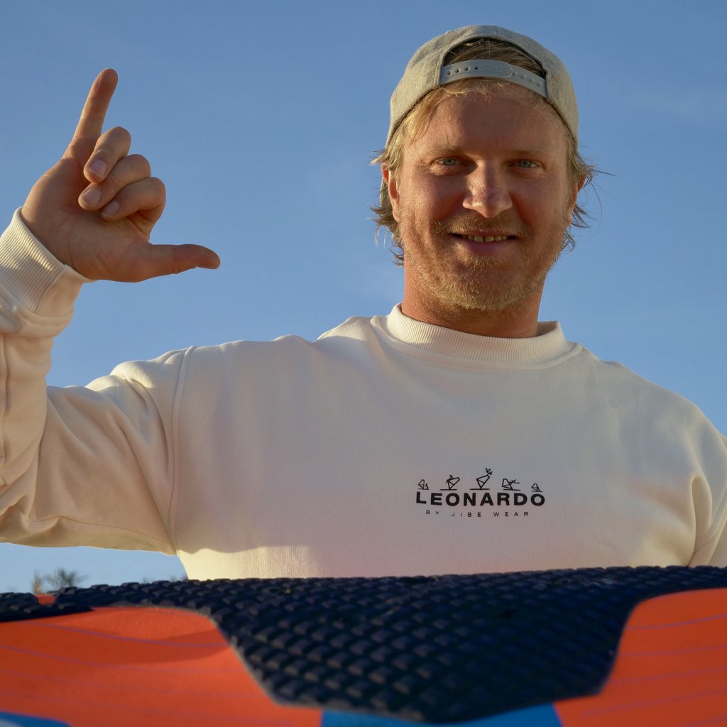 Gunnar Asmussen Hang Loose in Windsurf Jibe Wear Sweatshirt